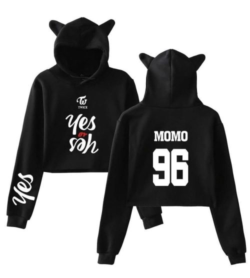 Twice – Cropped Hoodie #1
