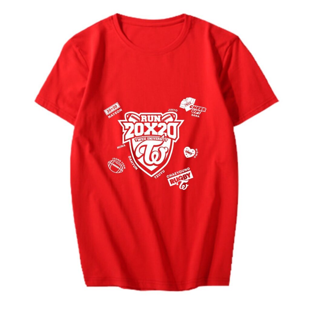 twice run2020 t-shirt