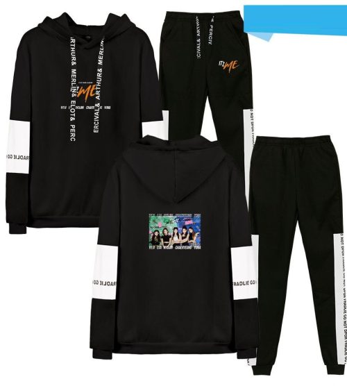 Itzy “ItzMe” Hoodie + Pants Set #1 + Socks