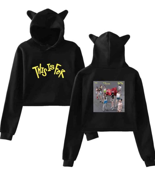 Twice This Is For Cropped Hoodie #4