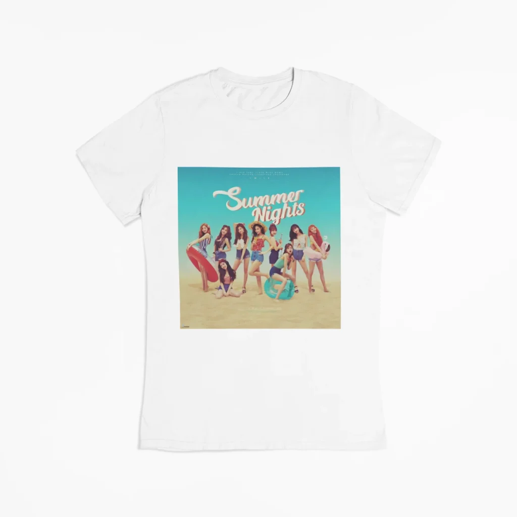 twice summer nights t-shirt