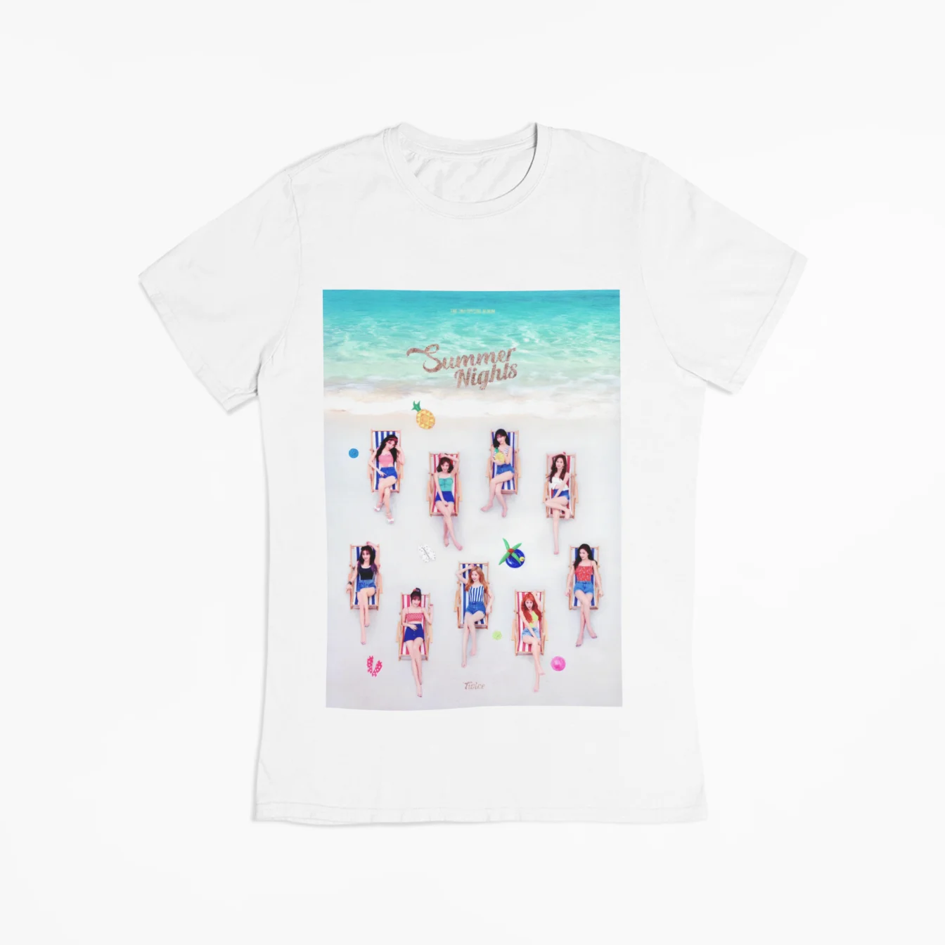 twice summer nights t-shirt