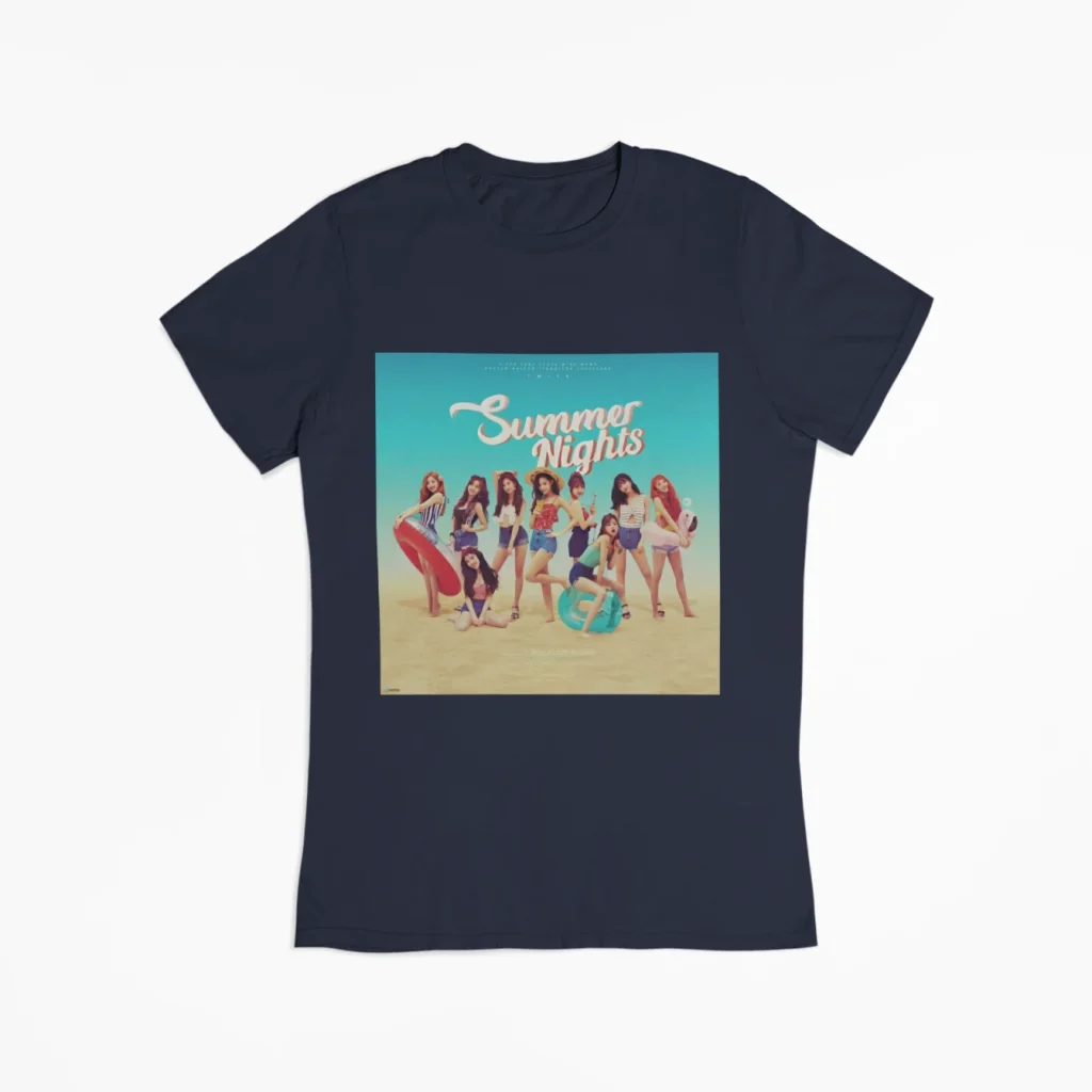 twice summer nights t-shirt