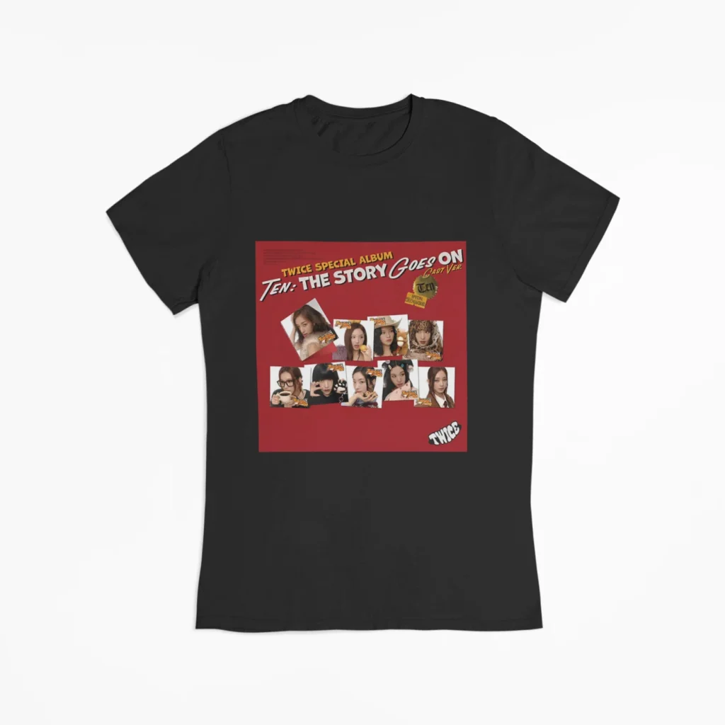 twice the story goes on t-shirt