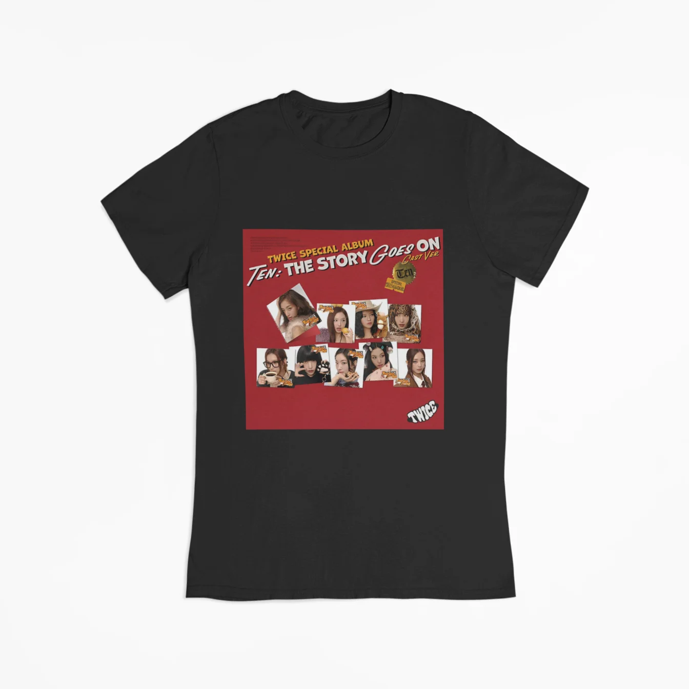 twice the story goes on t-shirt